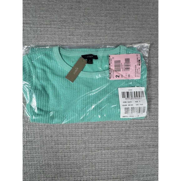 J.CREW Tops - J. CREW Mint green short sleeve t shirt knit top Size Small Style AJ620